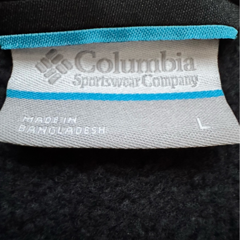 Columbia Men's Steens Mountain Fleece Vest With Zipper Pockets Black Size L - Picture 5 of 11